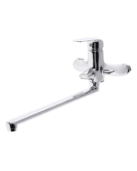 Смеситель для ванны однорычажный универсальный с душевым набором Orange Iris M41-211cr хром